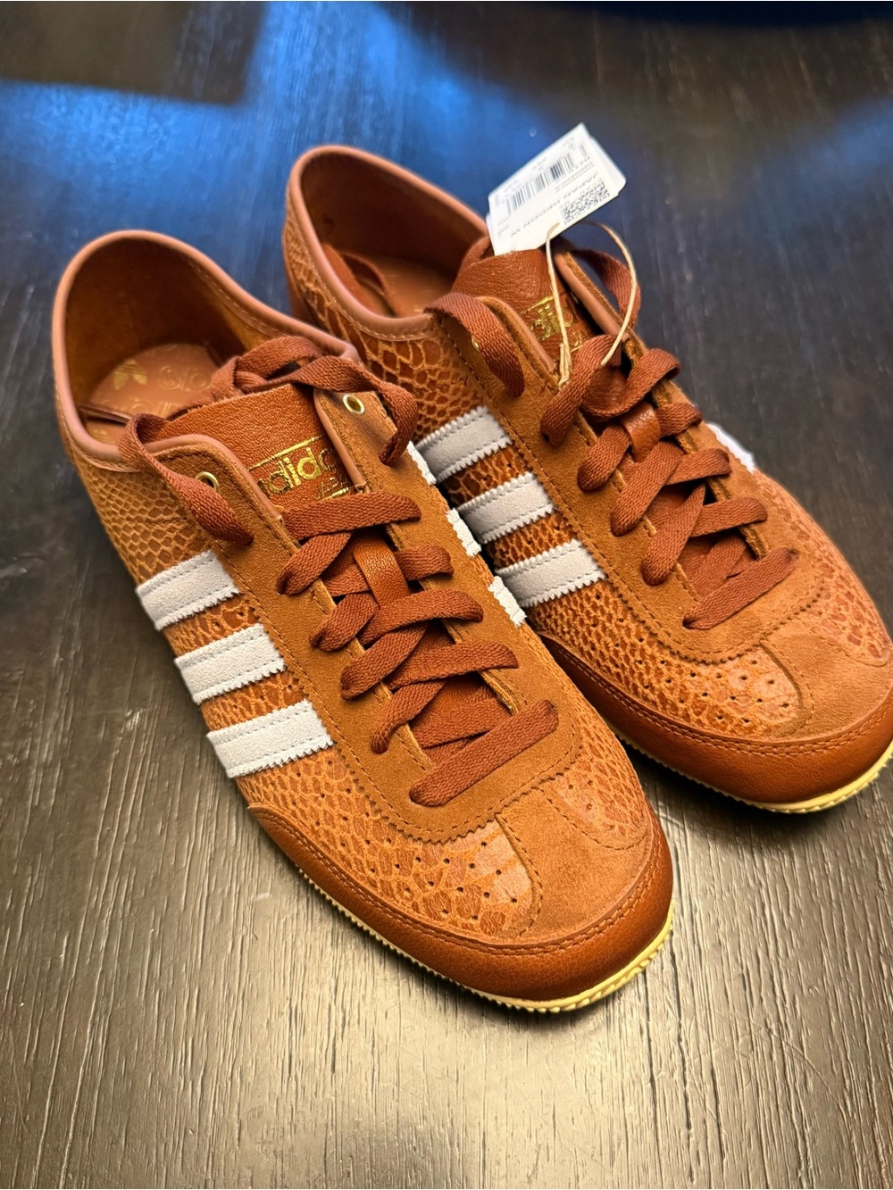 adidas Originals Japan Decon sneakers in brown and blue